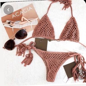 Mauve Acacia Swimwear Bikini